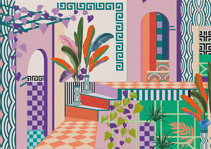 Chatelaine, Perfectly Peach - Made To Measure Curtains - Image 9